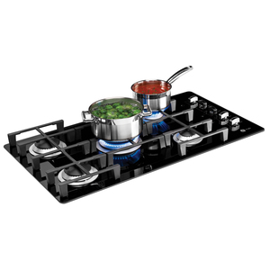 Parrilla de empotre a gas 90 cm Negra GE Profile - PGP9050K0