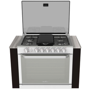 Estufa de empotre 80 cm Blanca Mabe - EMC80330CBI0