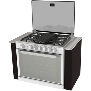 Estufa de empotre 80 cm Blanca Mabe - EMC80330CBI0