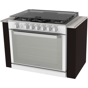 Estufa de empotre 80 cm Blanca Mabe - EMC80330CBI0