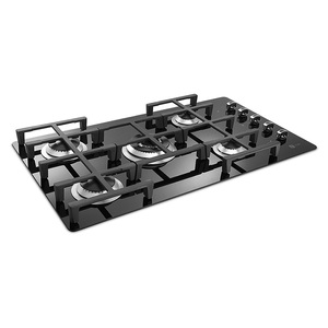 Parrilla de empotre a gas 90 cm Negra GE Profile - PGP9050K0